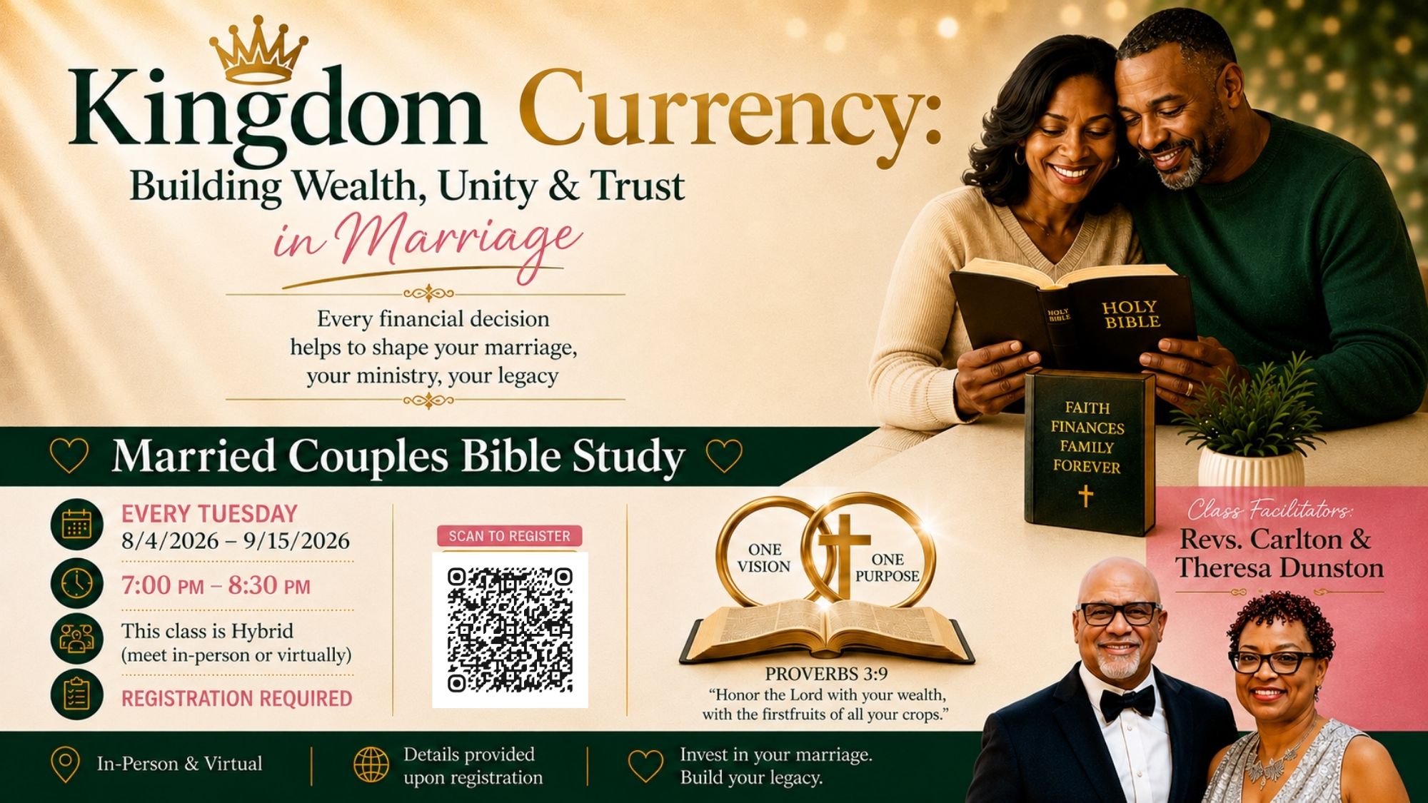 Kingdom Currency - Married Couples Bible Study